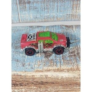 Zuru‎ Metal Machines T-REX ATTACK Vehicle Car Truck 1:64 Scale Red RD DESCRIP A1